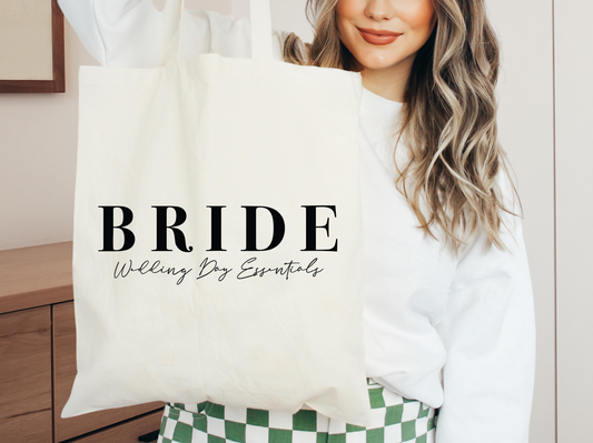 Bride Tote Bag, Bridesmaid Tote Bag, Bridesmaid Gift