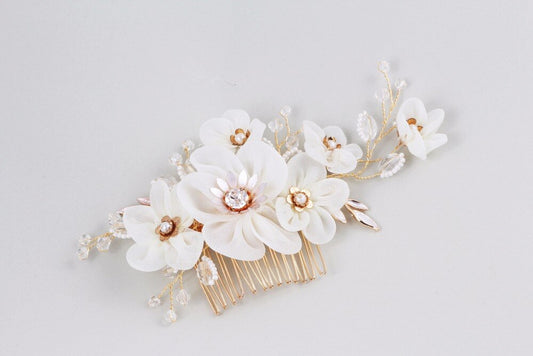 Floral Hair Comb